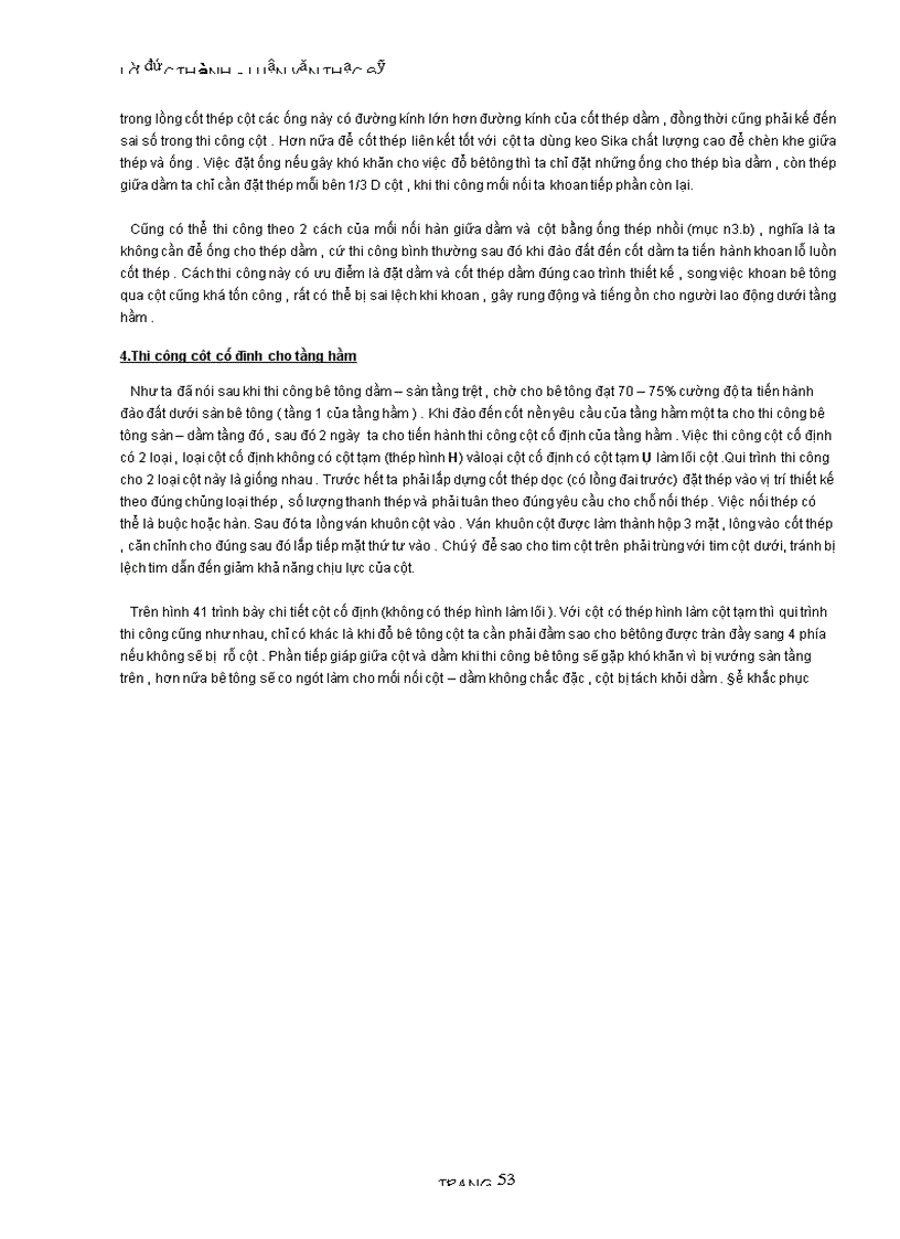 image for page Thi công tầng hầm nhà cao tầng