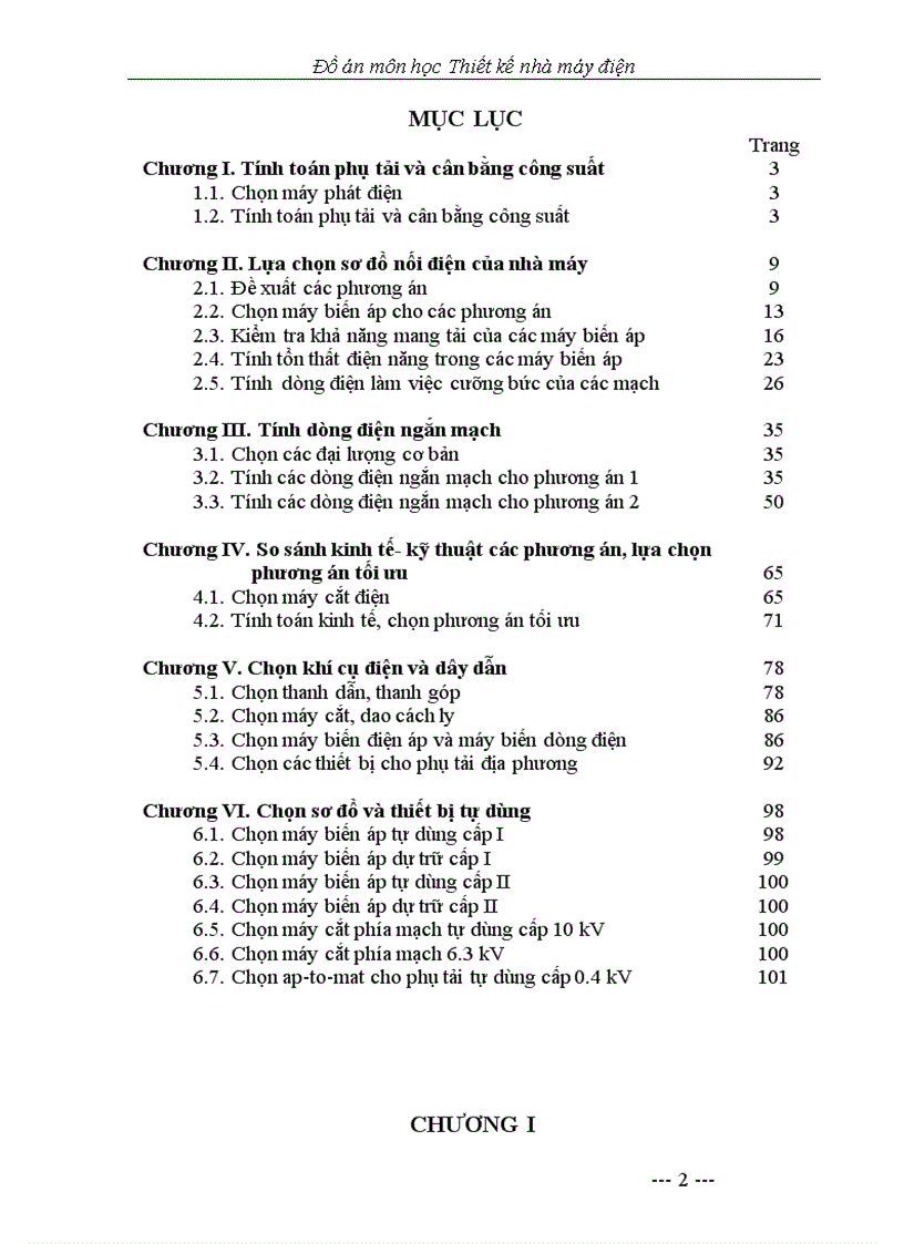 image for page Thiết kế nhà máy điện đồ án