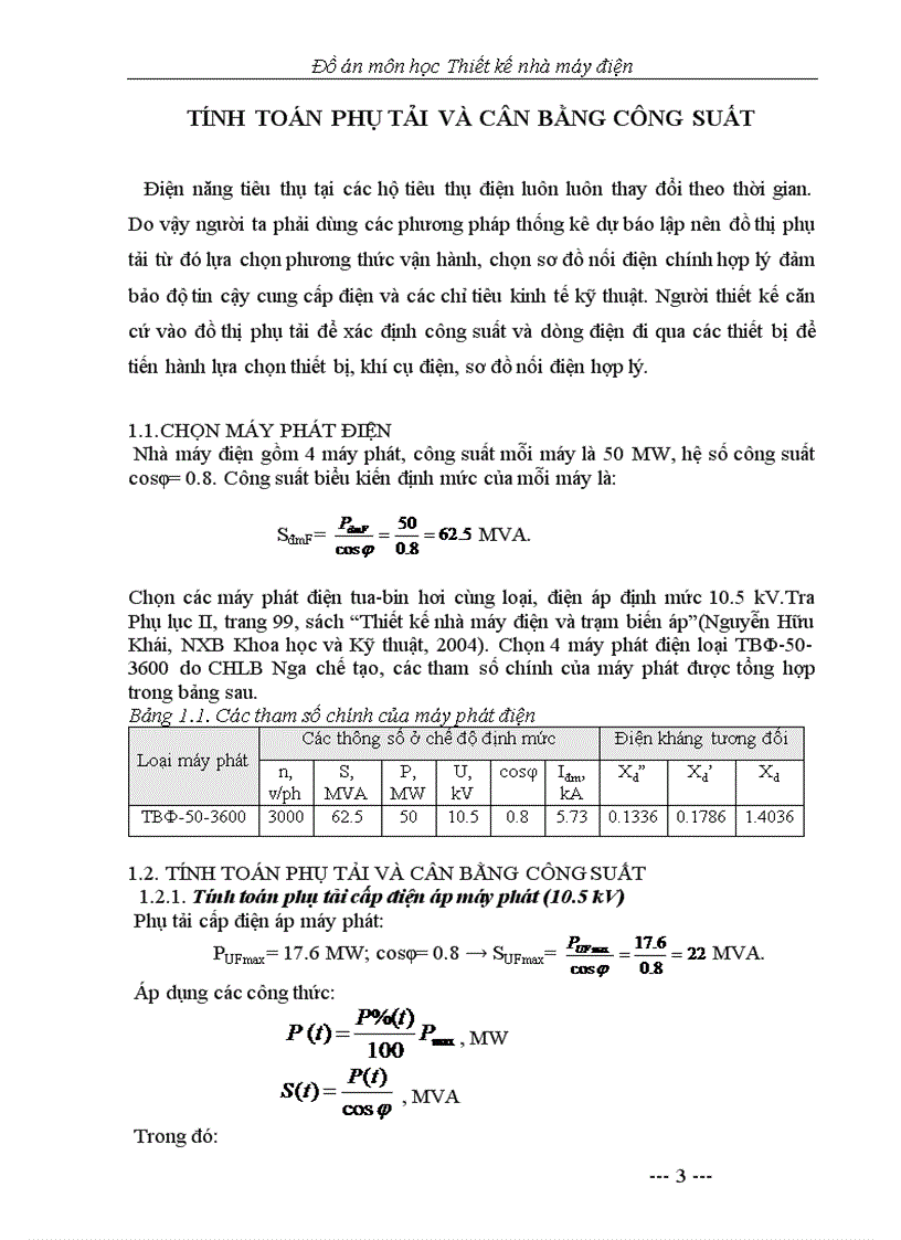 image for page Thiết kế nhà máy điện đồ án