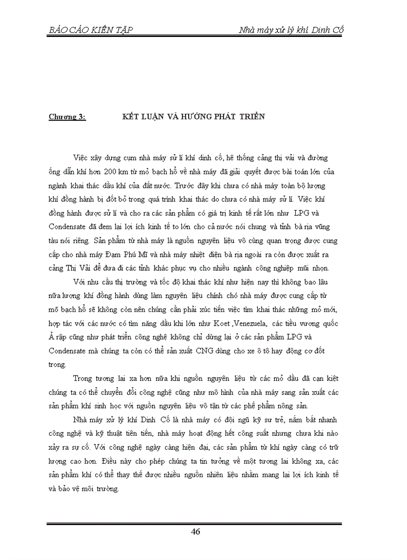 image for page Quy trình xử lý khí ở nhà máy xử lý khí Dinh Cố