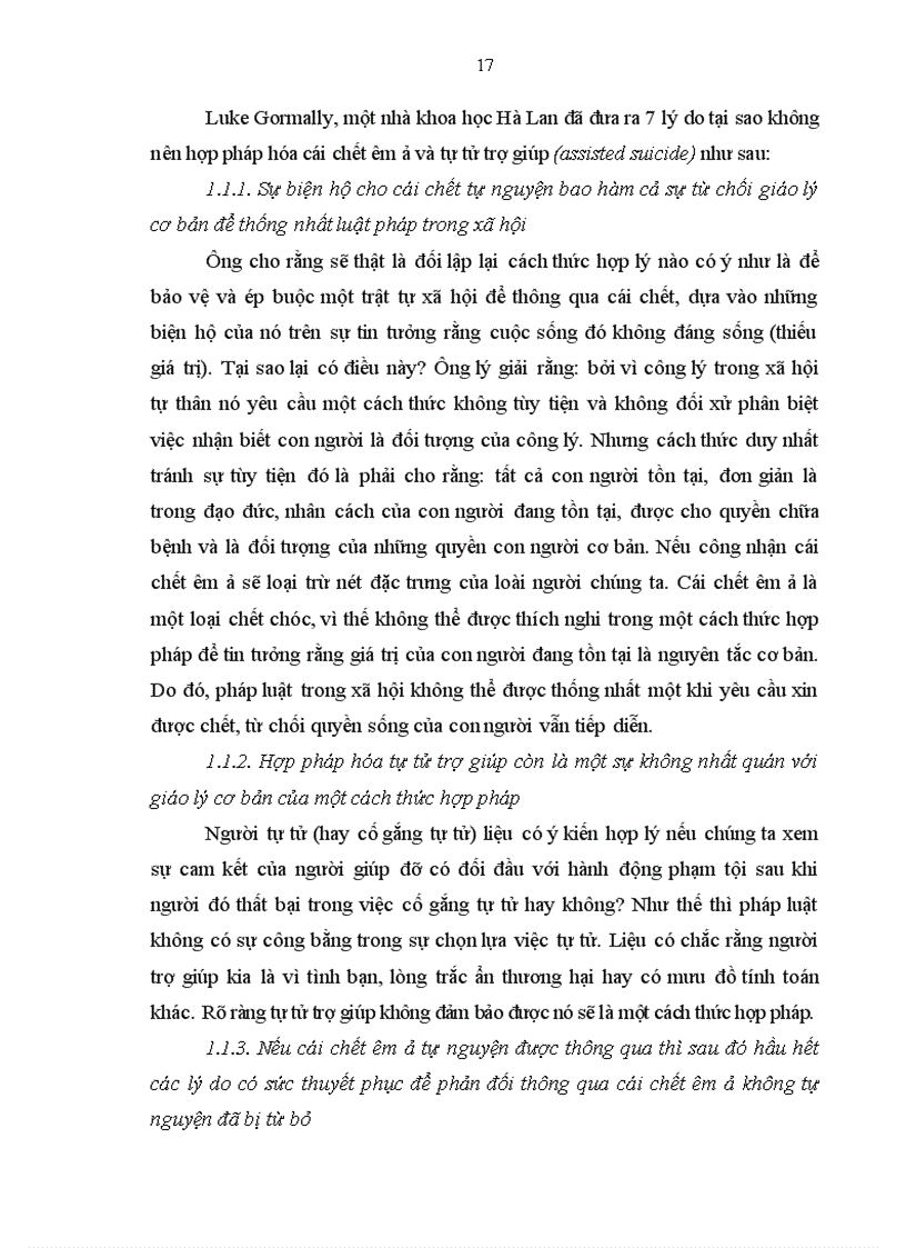 image for page Một số vấn đề về Quyền được chết đối với quá trình xây dựng Luật an tử ở Việt Nam hiện nay