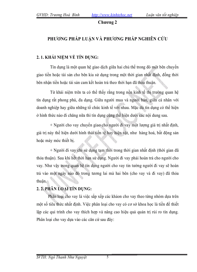 image for page Phân tích hoạt động tín dụng tại NH NN PTNT huyện Vĩnh Thạnh Cần thơ