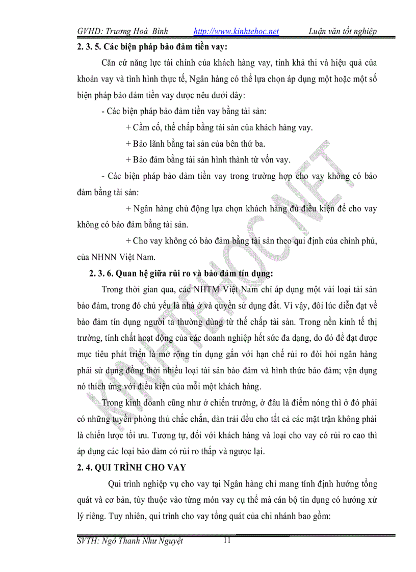 image for page Phân tích hoạt động tín dụng tại NH NN PTNT huyện Vĩnh Thạnh Cần thơ