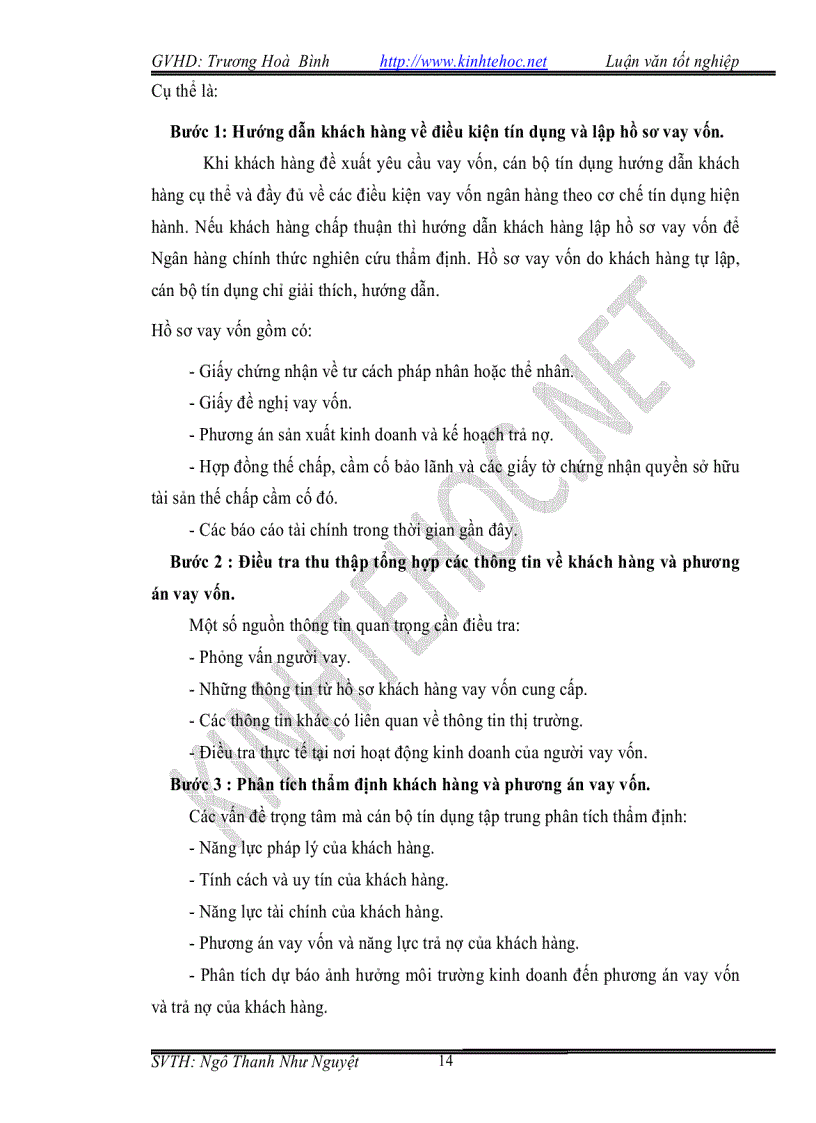 image for page Phân tích hoạt động tín dụng tại NH NN PTNT huyện Vĩnh Thạnh Cần thơ