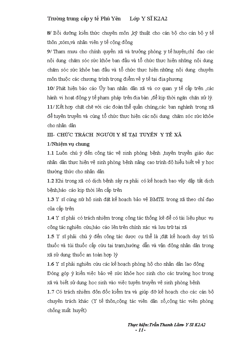 image for page Báo cáo thực thực tập Trạm y tế xã hòa an phú hòa phú yên