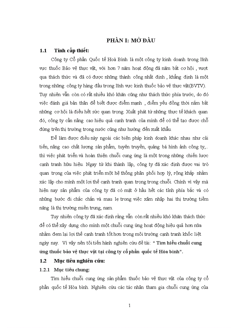 image for page Tìm hiểu chuỗi cung ứng thuốc bảo vệ thực vật tại công ty cổ phần quốc tế Hòa bình