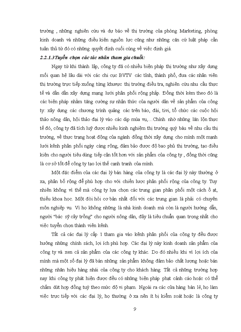 image for page Tìm hiểu chuỗi cung ứng thuốc bảo vệ thực vật tại công ty cổ phần quốc tế Hòa bình
