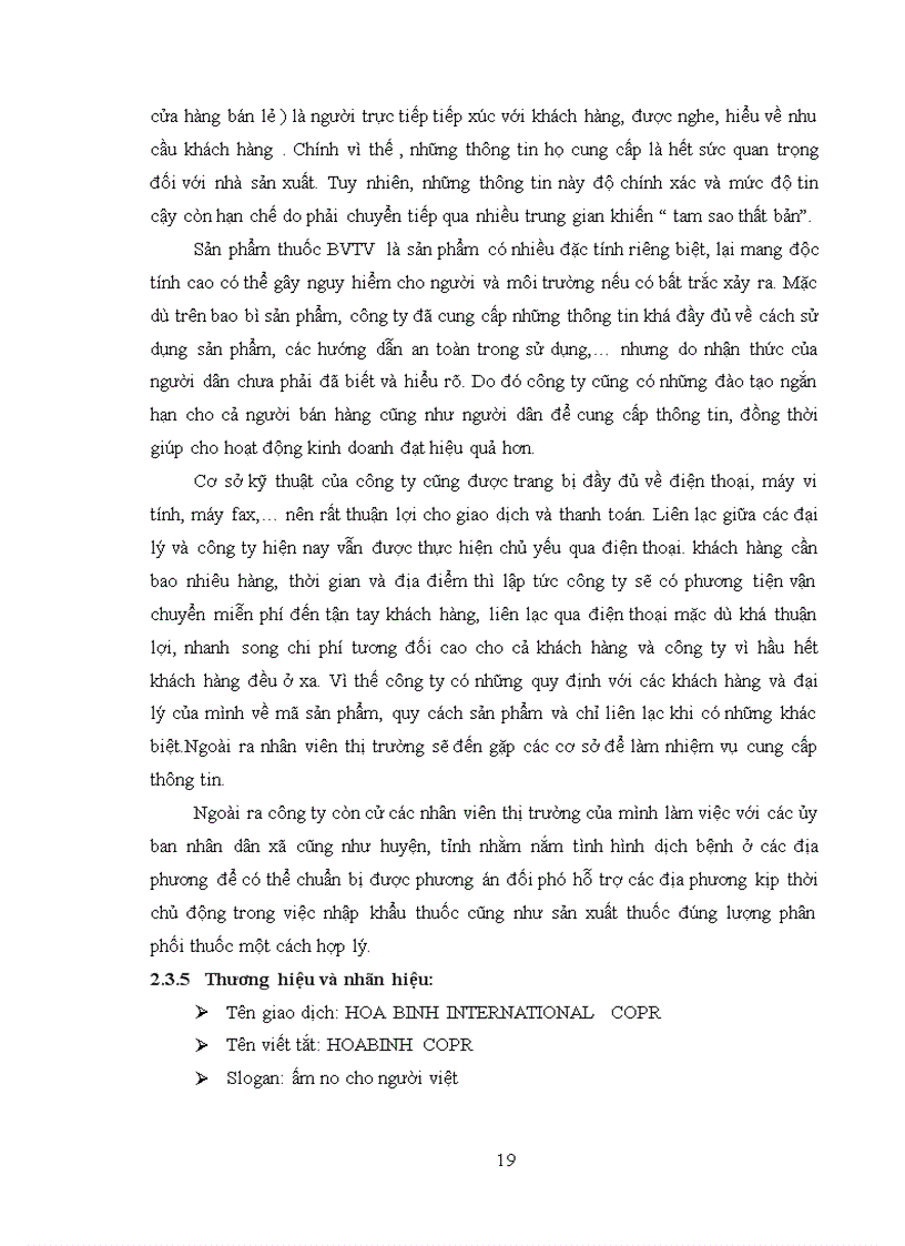 image for page Tìm hiểu chuỗi cung ứng thuốc bảo vệ thực vật tại công ty cổ phần quốc tế Hòa bình