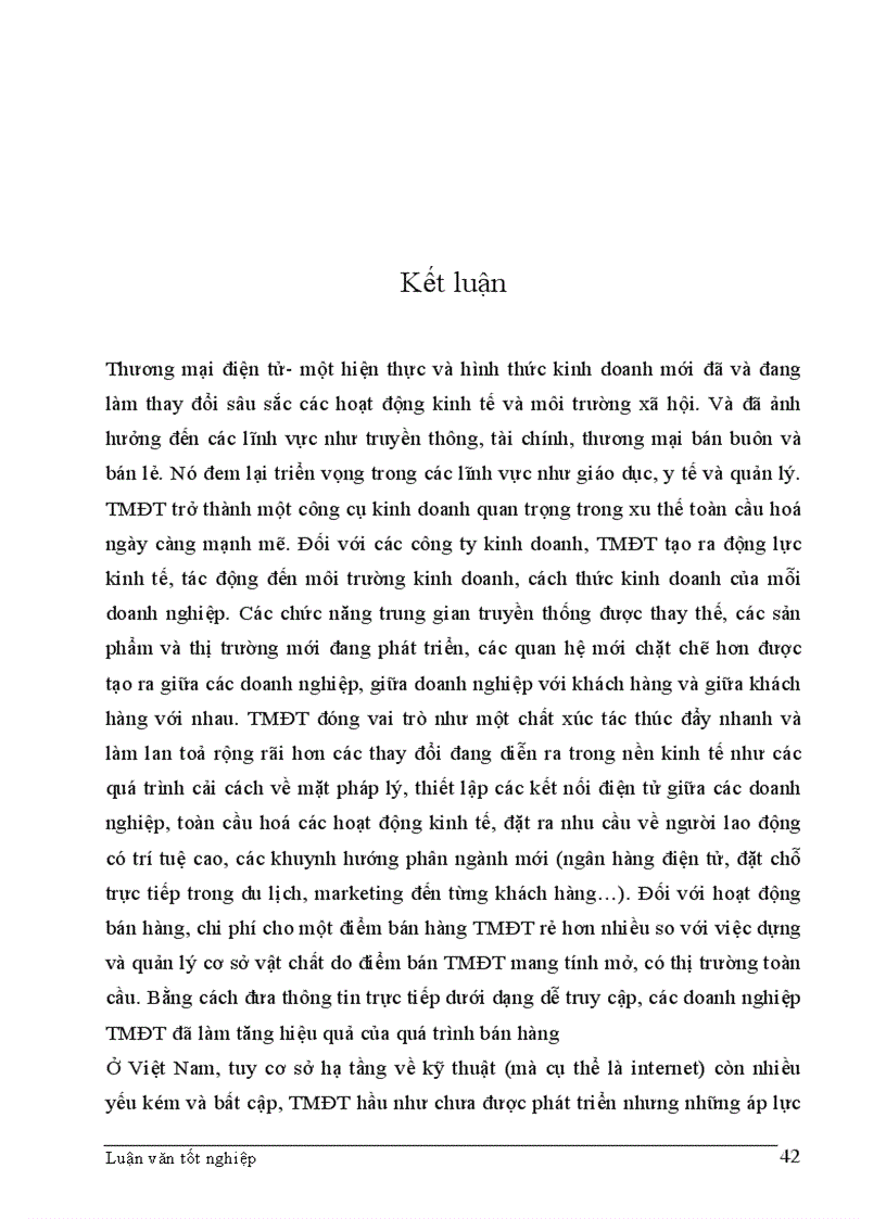 image for page Một số giải pháp phát triển hoạt động bán hàng bằng hình thức thương mại điện tử ở Việt Nam