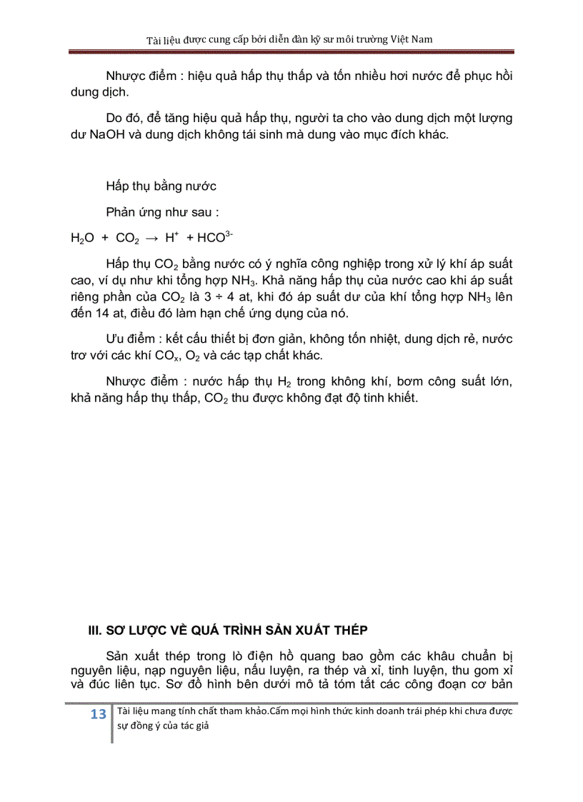 image for page Tính toán thiết kế hệ thống xử lý khí thả co2 bằng ETANOLAMIN