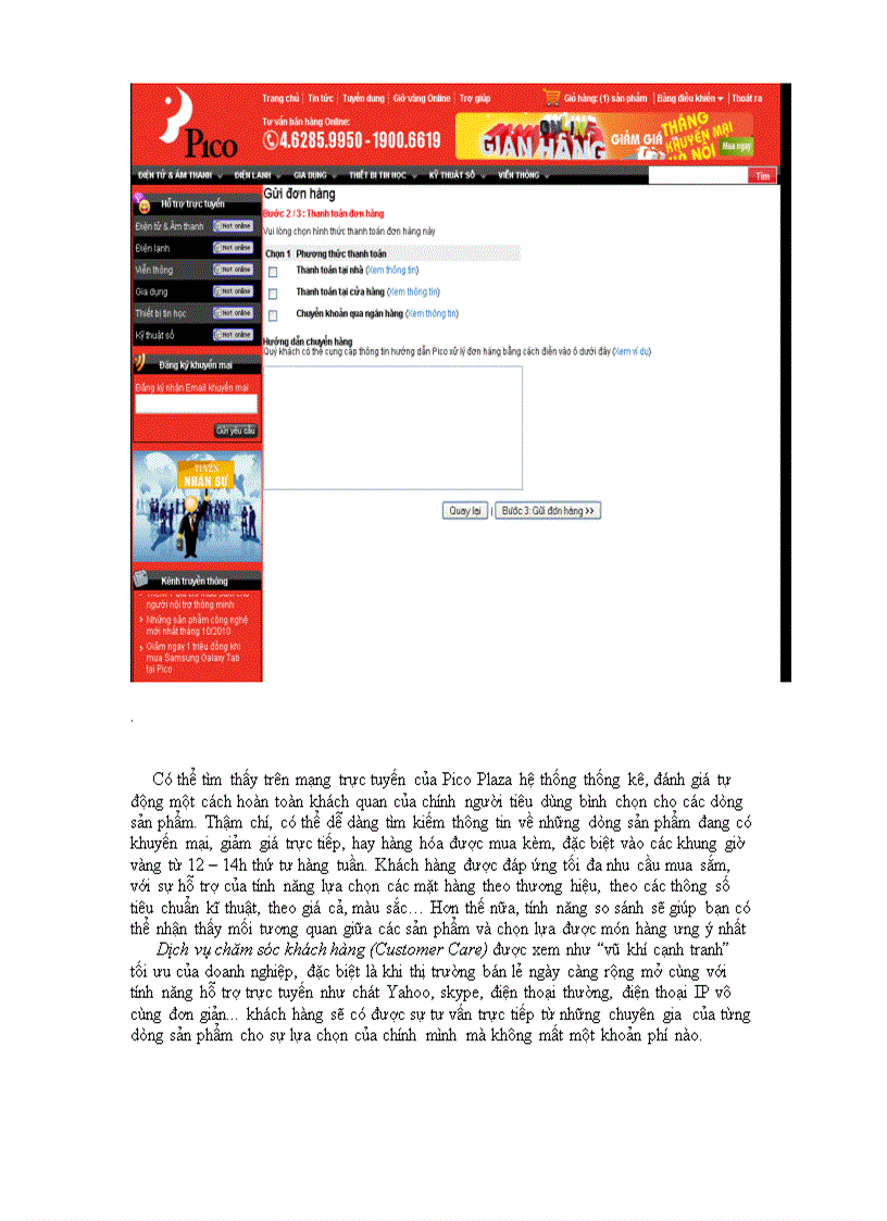 image for page Phân tích mô hình kinh doanh của pico plaza