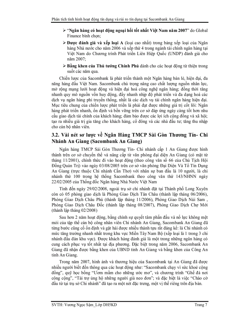 image for page Phân tích tình hình hoạt động tín dụng và rủi ro tín dụng tại ngân hàng tmcp sài gòn thương tín chi nhánh an giang