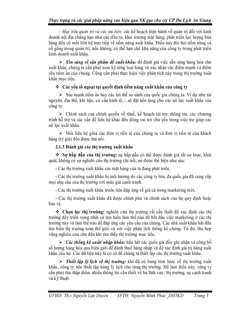 image for page Thực trạng và các giải pháp nâng cao hiệu quả xuất khẩu gạo