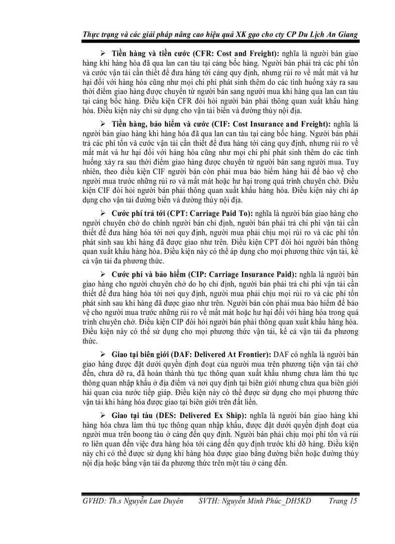 image for page Thực trạng và các giải pháp nâng cao hiệu quả xuất khẩu gạo