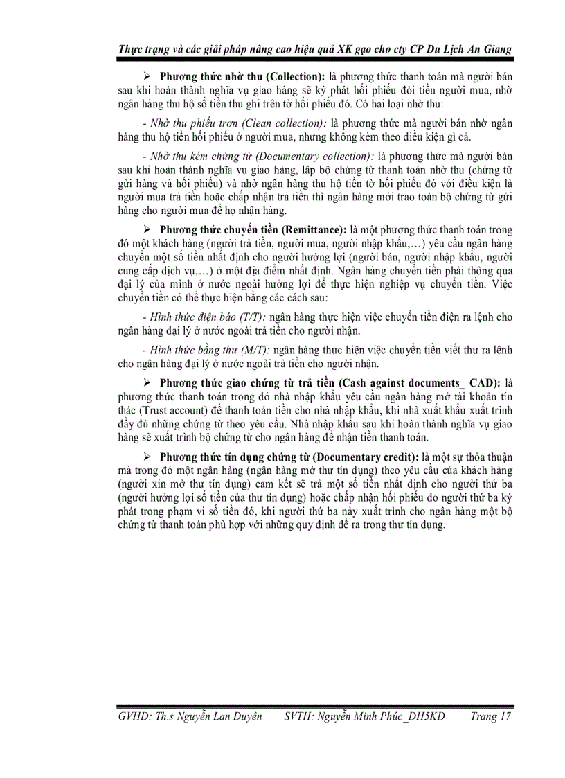 image for page Thực trạng và các giải pháp nâng cao hiệu quả xuất khẩu gạo