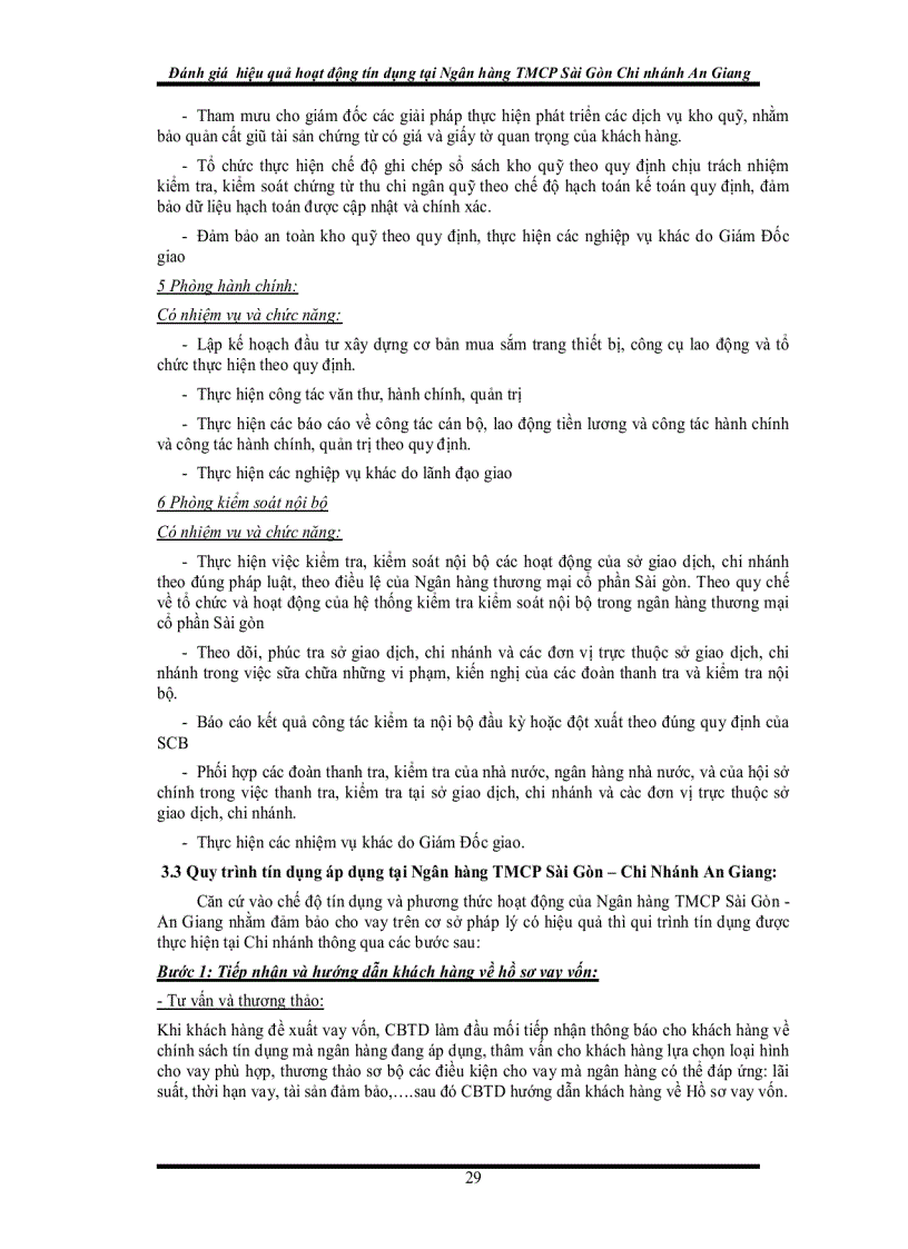 image for page Đánh giá hiệu quả hoạt động tín dụng tại ngân hàng thương mại cổ phần sài gòn chi nhánh an giang