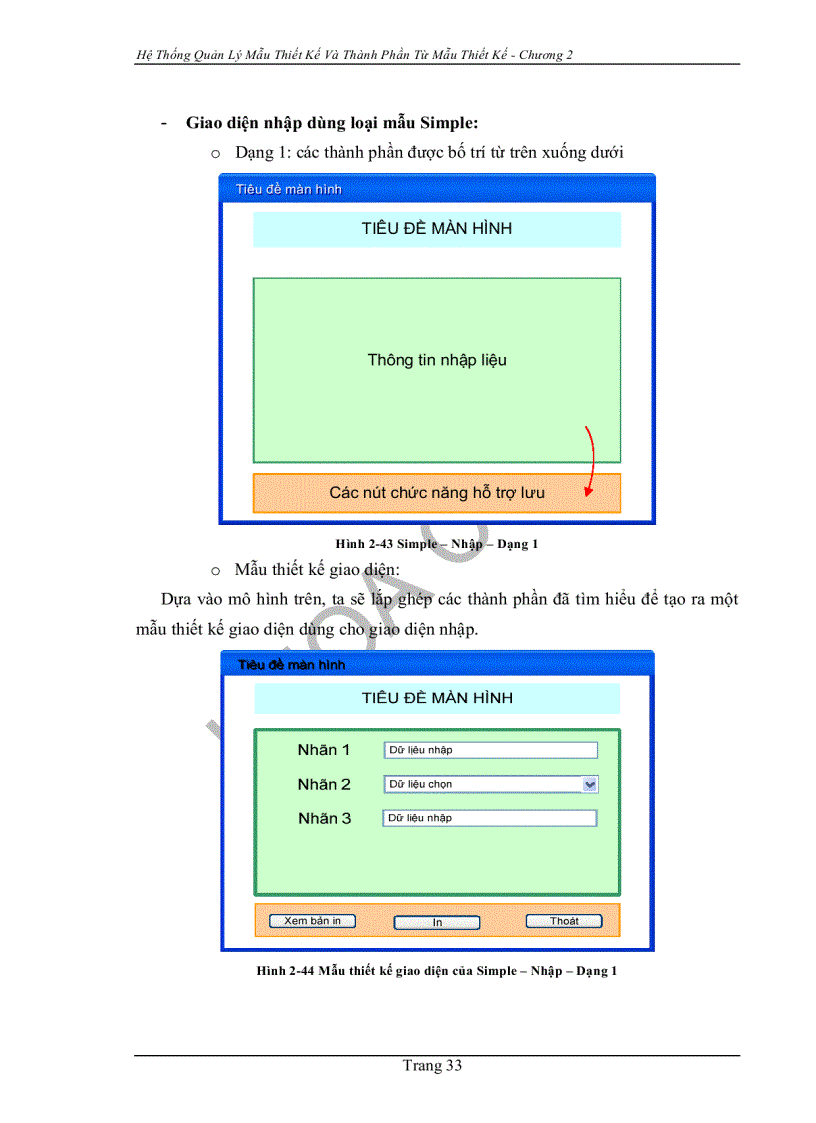 image for page Hệ thống quản lý mẫu thiết kế và thành phần từ mẫu thiết kế phục vụ cho việc xây dựng hệ thống thông tin