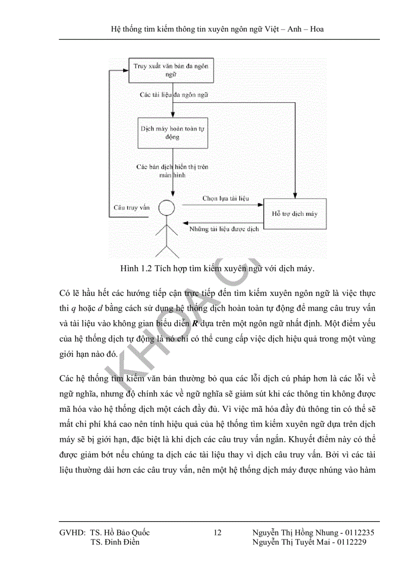image for page Hệ thống tìm kiếm thông tin xuyên ngôn ngữ việt anh hoa