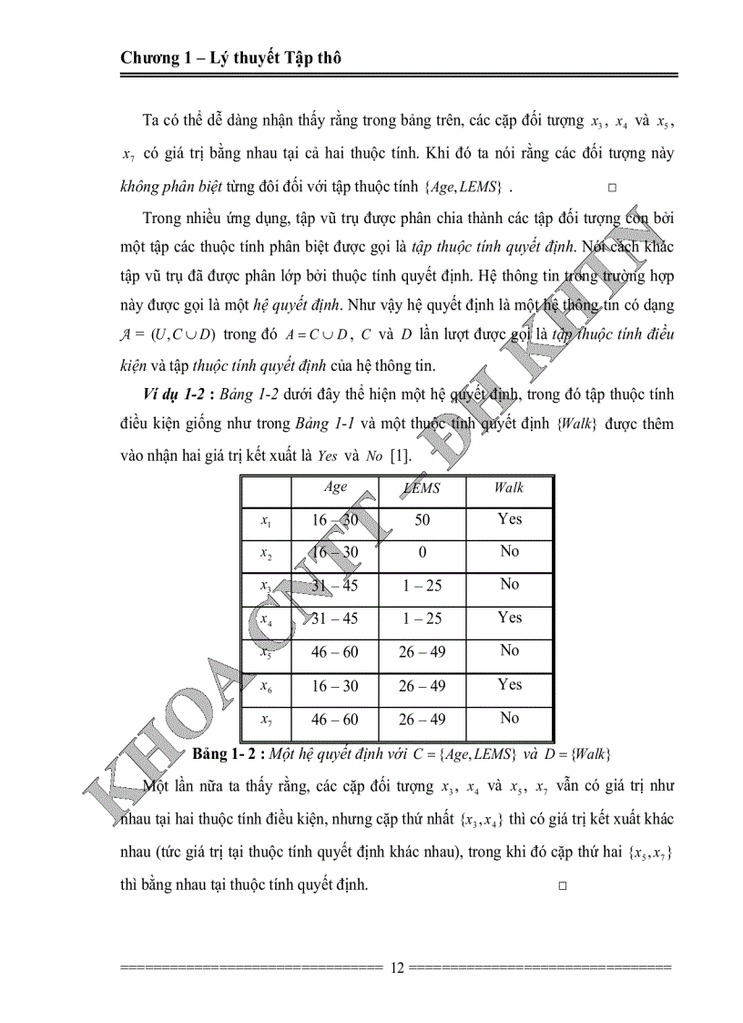 image for page Khảo sát ứng dụng của tập thô trong lựa chọn và rút gọn đặc trưng cho bài toán nhận dạng