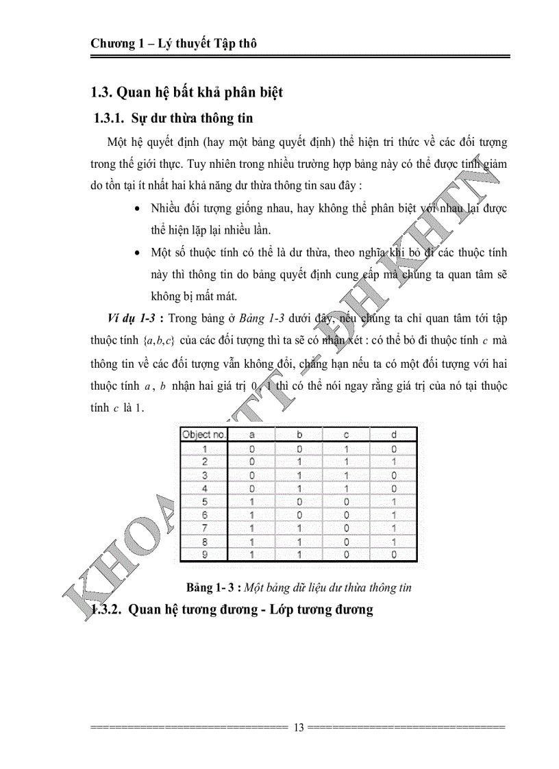 image for page Khảo sát ứng dụng của tập thô trong lựa chọn và rút gọn đặc trưng cho bài toán nhận dạng