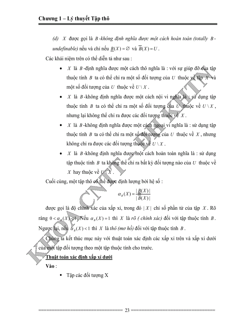 image for page Khảo sát ứng dụng của tập thô trong lựa chọn và rút gọn đặc trưng cho bài toán nhận dạng