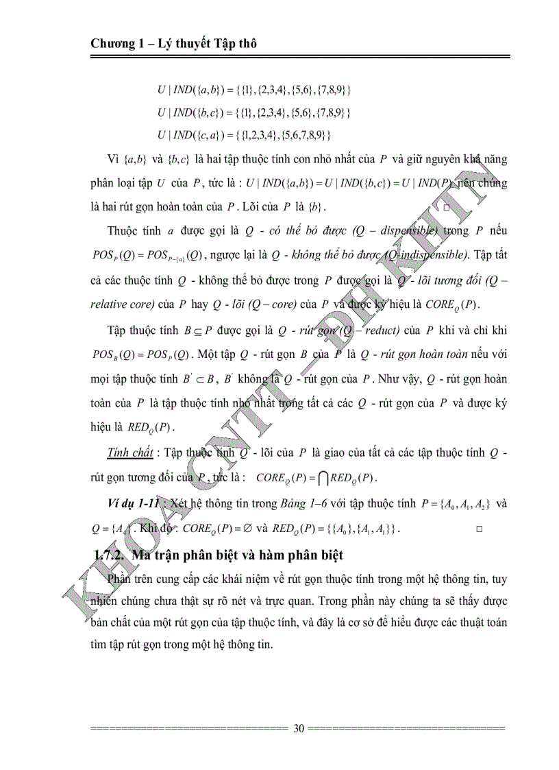 image for page Khảo sát ứng dụng của tập thô trong lựa chọn và rút gọn đặc trưng cho bài toán nhận dạng