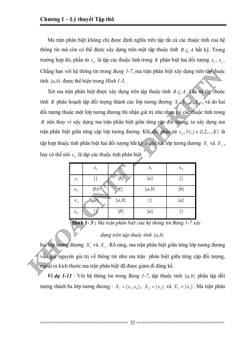 image for page Khảo sát ứng dụng của tập thô trong lựa chọn và rút gọn đặc trưng cho bài toán nhận dạng