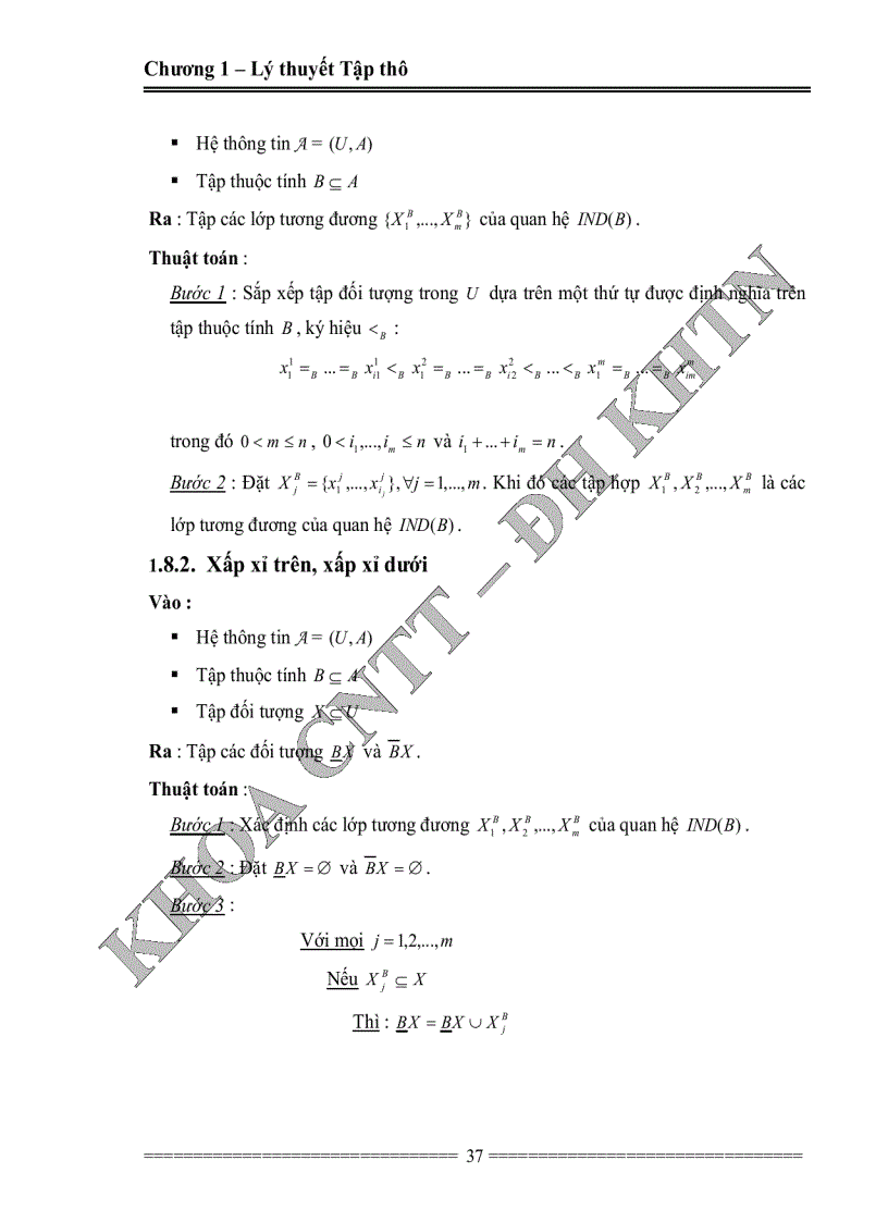 image for page Khảo sát ứng dụng của tập thô trong lựa chọn và rút gọn đặc trưng cho bài toán nhận dạng