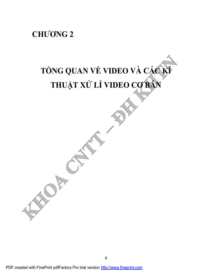 image for page Nghiên cứu kỹ thuật xử lý video số ứng dụng vào theo vết và phân loại đối tượng