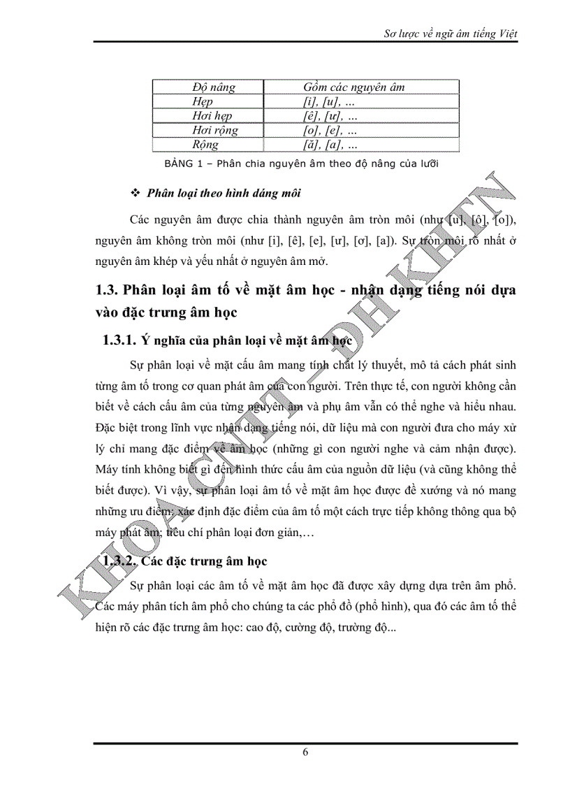 image for page Nhận dạng tiếng nói tiếng việt theo hướng tiếp cận nhận dạng âm vị tự động