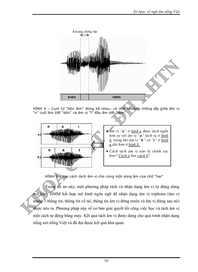 image for page Nhận dạng tiếng nói tiếng việt theo hướng tiếp cận nhận dạng âm vị tự động