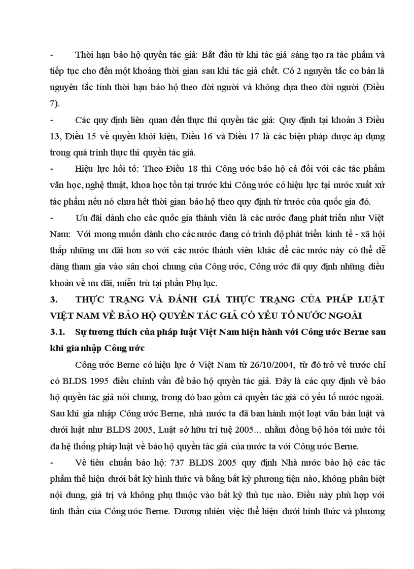 image for page Ba o hô quyê n ta c gia co yê u tô nươ c ngoa i kể từ khi Viê t Nam tham gia công ươ c Berne thư c tra ng va phương hướng hoa n thiên