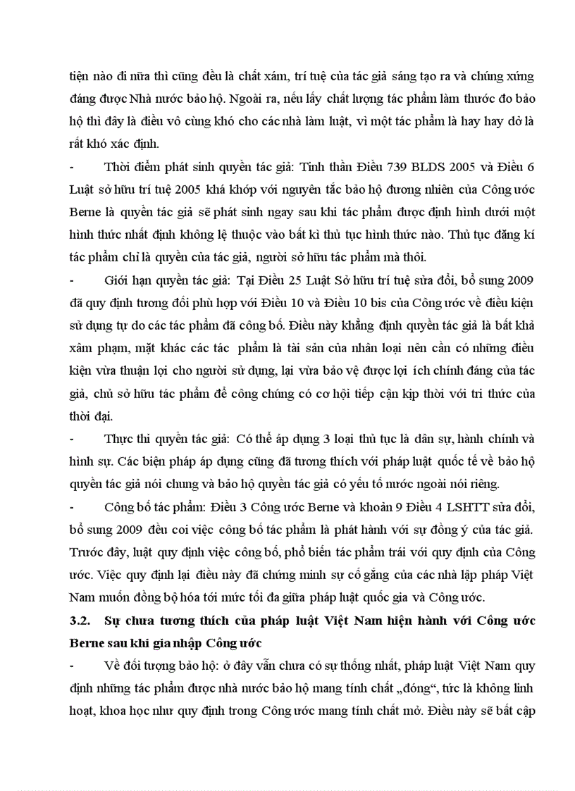 image for page Ba o hô quyê n ta c gia co yê u tô nươ c ngoa i kể từ khi Viê t Nam tham gia công ươ c Berne thư c tra ng va phương hướng hoa n thiên
