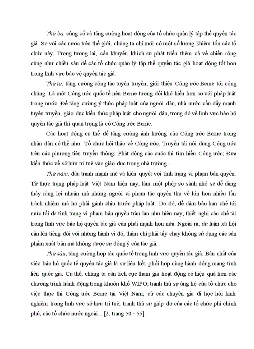 image for page Ba o hô quyê n ta c gia co yê u tô nươ c ngoa i kể từ khi Viê t Nam tham gia công ươ c Berne thư c tra ng va phương hướng hoa n thiên