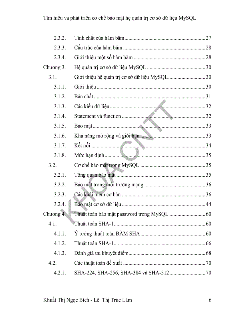 image for page Tìm hiểu và phát triển cơ chế bảo mật trên mã nguồn mở của mysql