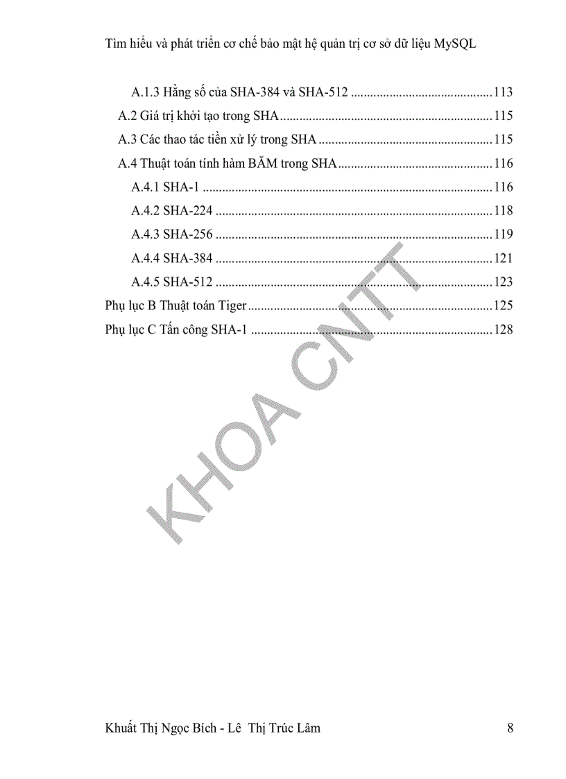 image for page Tìm hiểu và phát triển cơ chế bảo mật trên mã nguồn mở của mysql