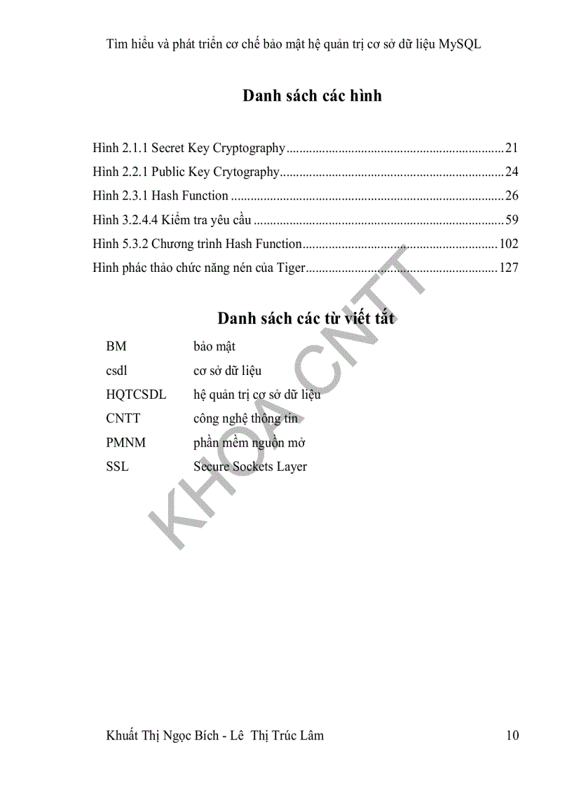 image for page Tìm hiểu và phát triển cơ chế bảo mật trên mã nguồn mở của mysql