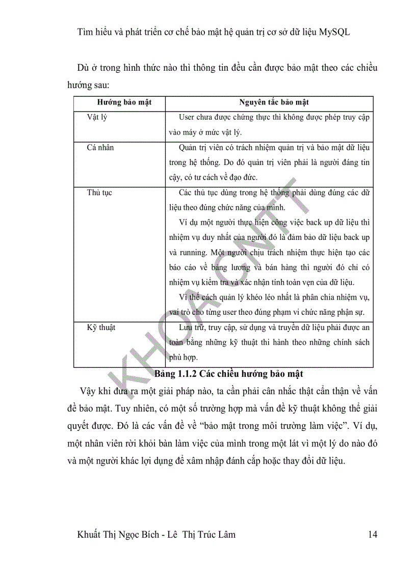 image for page Tìm hiểu và phát triển cơ chế bảo mật trên mã nguồn mở của mysql