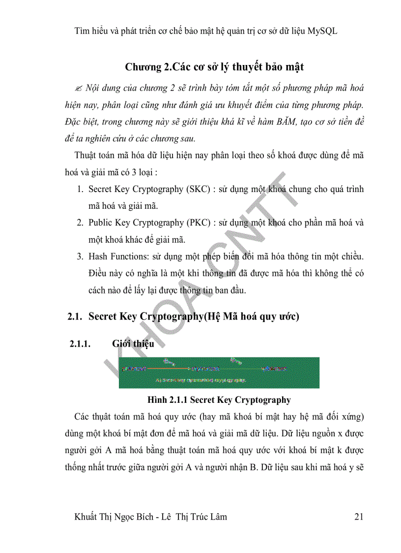 image for page Tìm hiểu và phát triển cơ chế bảo mật trên mã nguồn mở của mysql