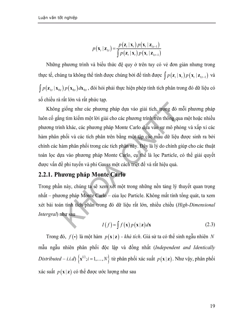 image for page Ứng dụng lọc particle trong bài toán theo vết đối tượng