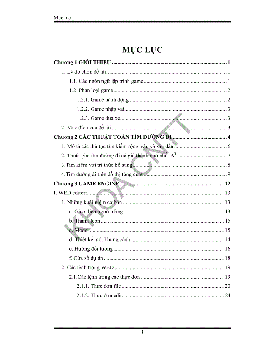 image for page Ứng dụng trí tuệ nhân tạo trong xây dựng game