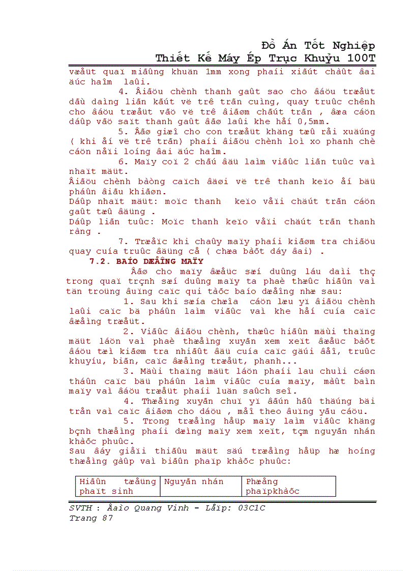 image for page Thiết Kế Máy Ép Trục Khuỷu 100T