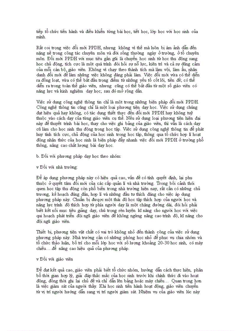 image for page Dạy học theo nhóm trong dạy học lịch sử hiệu quả và đề xuất