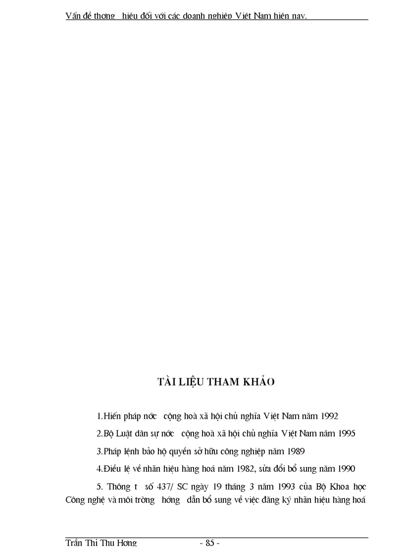 image for page Vấn đề thương hiệu đối với các doanh nghiệp Việt Nam hiện nay