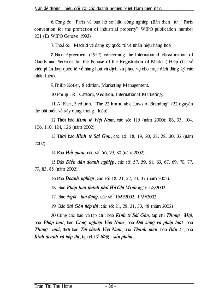 image for page Vấn đề thương hiệu đối với các doanh nghiệp Việt Nam hiện nay