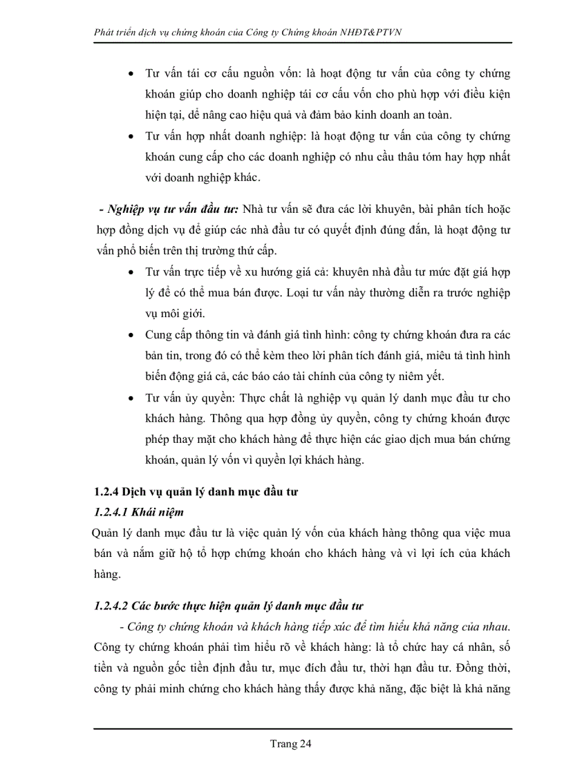 image for page Phát triển dịch vụ chứng khoán của công ty chứng khoán ngân hàng đầu tư và phát triển việt nam