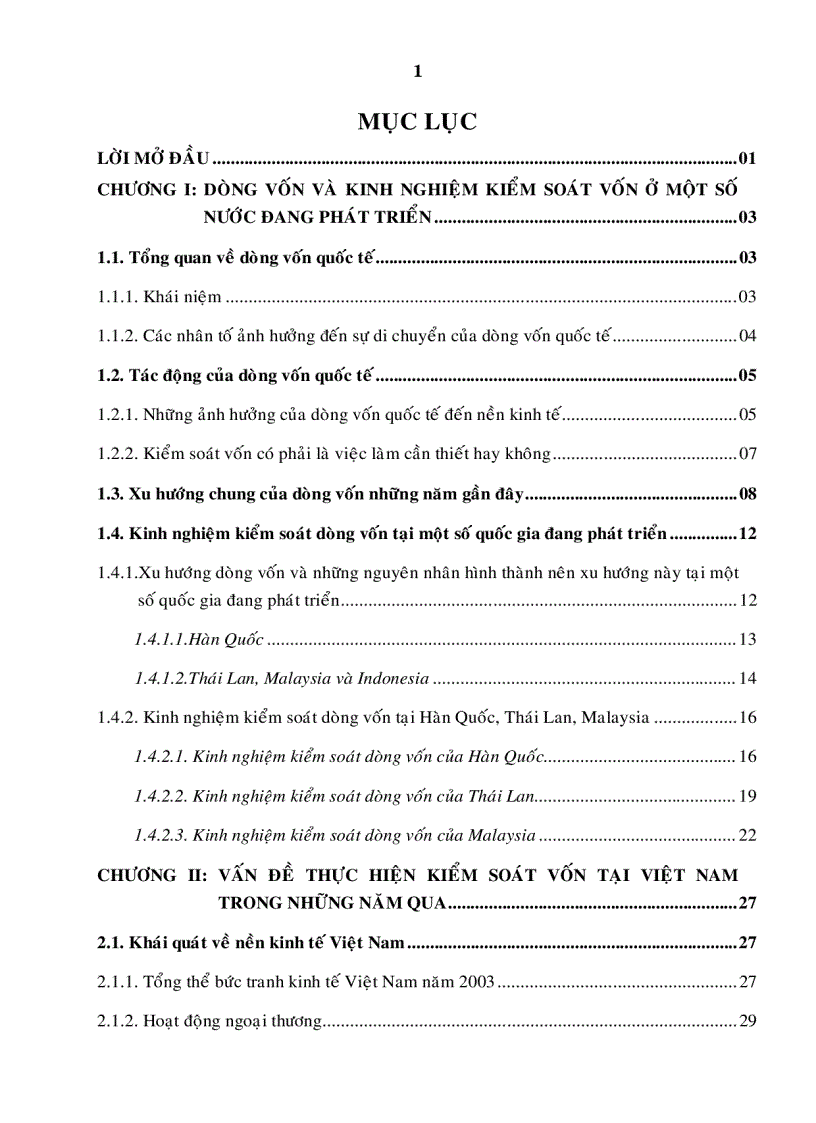 image for page Tác động của dòng vốn và những giải pháp kiểm soát dòng vốn tại Việt Nam trong quá trình hội nhập