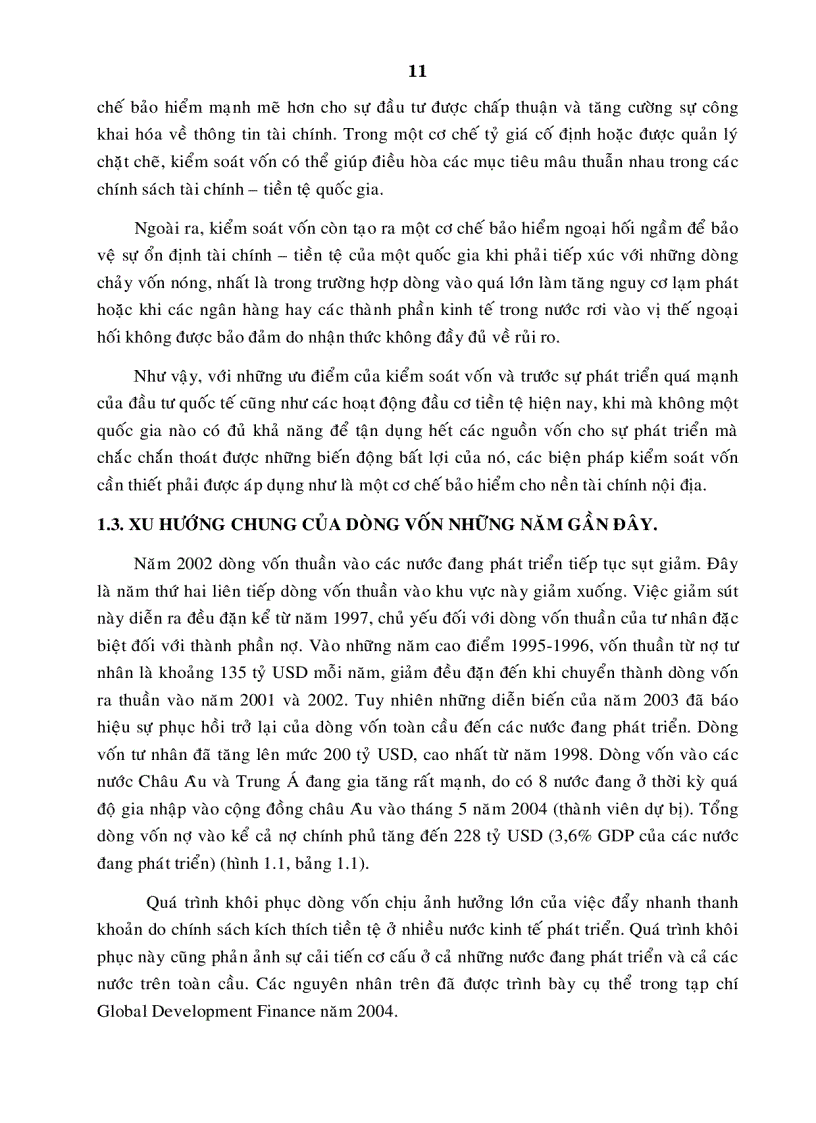 image for page Tác động của dòng vốn và những giải pháp kiểm soát dòng vốn tại Việt Nam trong quá trình hội nhập