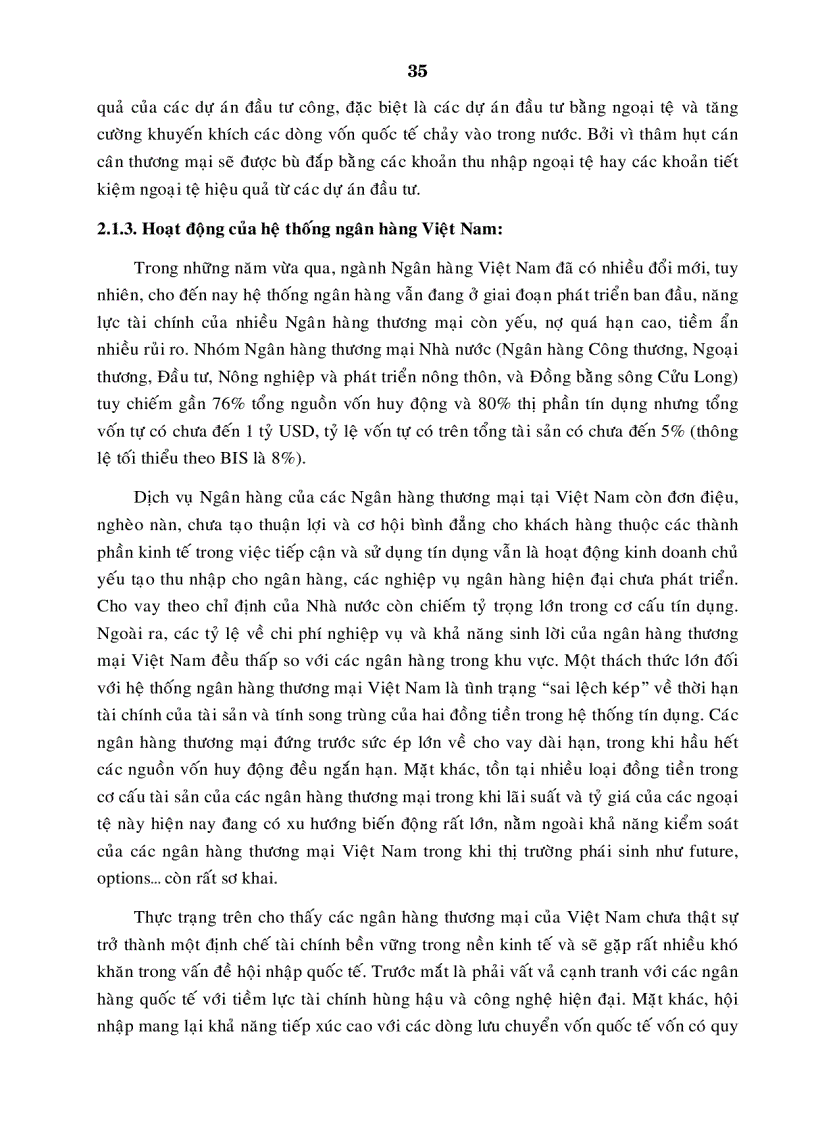 image for page Tác động của dòng vốn và những giải pháp kiểm soát dòng vốn tại Việt Nam trong quá trình hội nhập