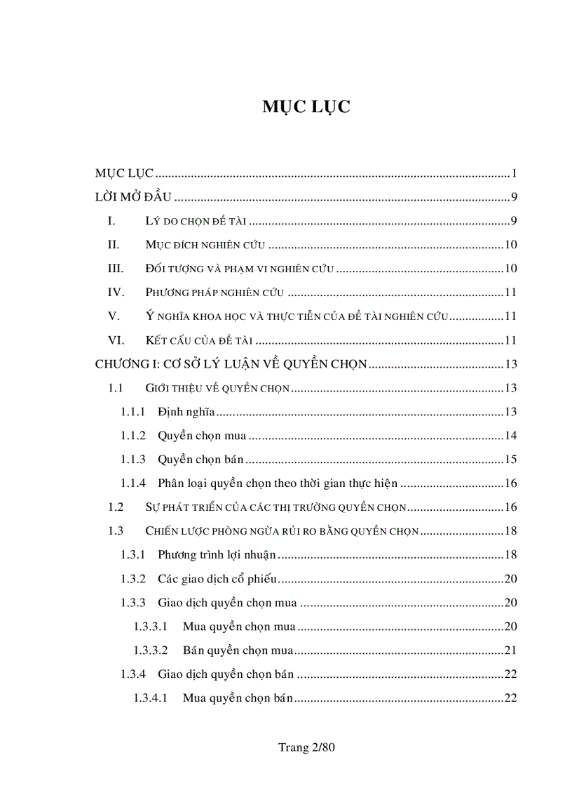 image for page Quyền chọn chứng khoán và việc áp dụng quyền chọn chứng khoán vào thị trường chứng khoán việt nam